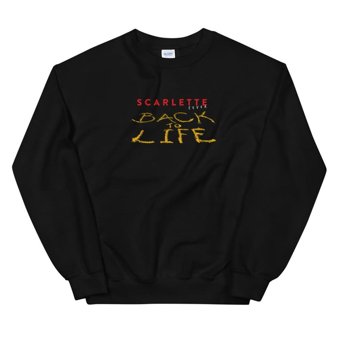 Back To Life Official Unisex Sweatshirt (Black)